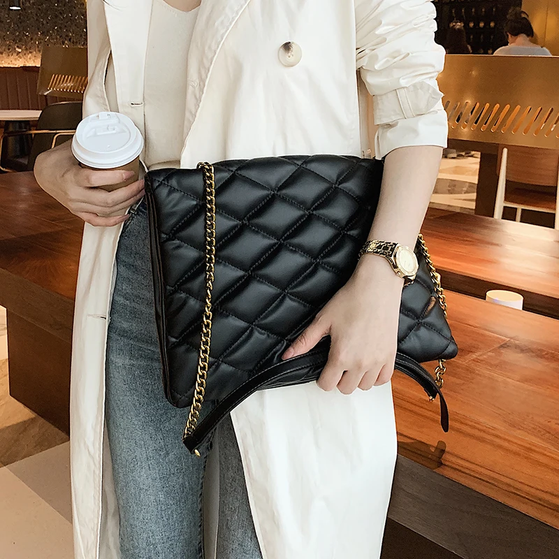 

с доставкой High Capacity PU Leather Crossbody Bags 2020 Winter Large Shoulder Handbags and Purses Female Totes Lady Hand Bag